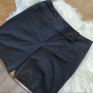 Black Apt 9 shorts with buttons, style- Ava